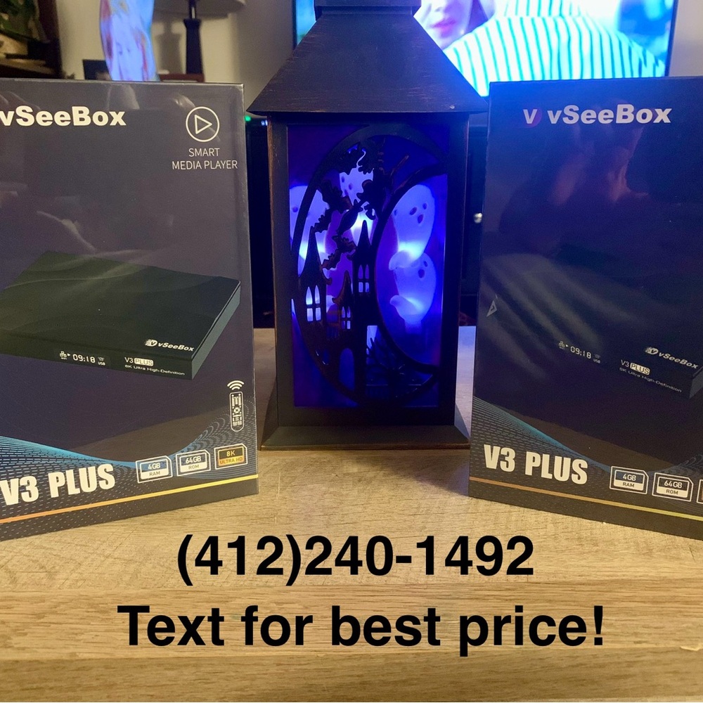 VSee V3 Plus Black Smart Media Player